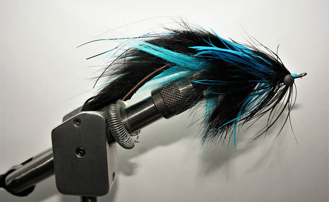 Black and Blue Fly Lures 