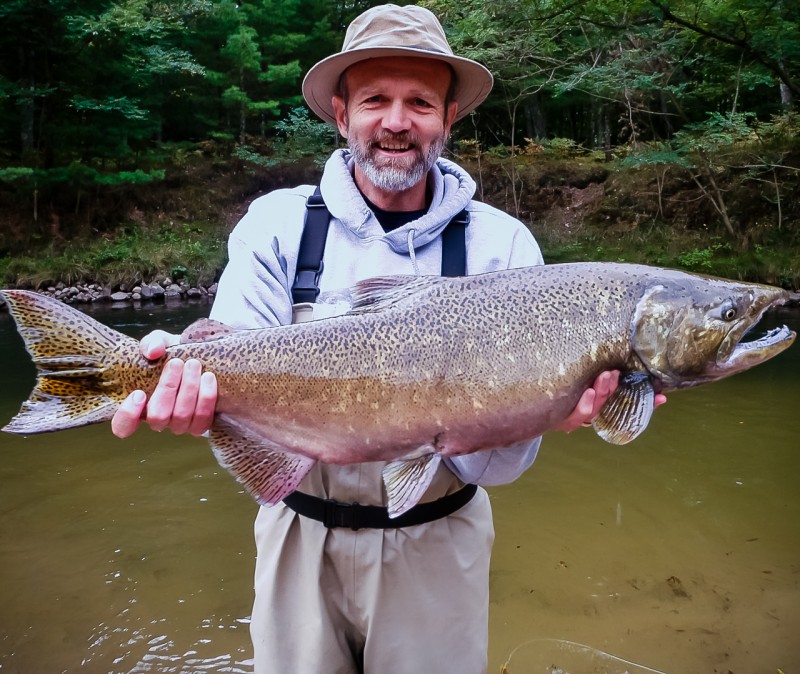 Pere Marquette River King Salmon - Pere Marquette River Fly Fishing ...